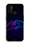 Oppo A53s Protective Case Cover Touching Hand Making Heart - 2