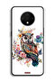 OnePlus 7T Protective Case Cover Owl Abstract Art - 2