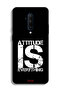 OnePlus 7T Pro Protective Case Cover Attitude Is Everything - 2