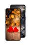 غطاء حماية لهاتف OnePlus Nord بتصميم قلبين جميلين