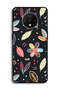 OnePlus 7T Protective Case Cover Flowers And Leaves Abstract Art - 2