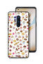 غطاء حماية لهاتف OnePlus 8 Pro بنمط العناصر المفضلة