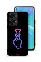 غطاء حماية لهاتف OnePlus Nord 2T 5G برسومات قلب سناب