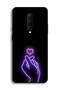 OnePlus 7T Pro Protective Case Cover Snap Small Heart - 2