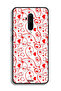 OnePlus 7T Pro Protective Case Cover Hearts Pattern - 2