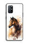 غطاء حماية لهاتف OnePlus 8T 5G بتصميم فن تجريدي للخيول - 2