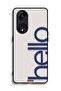 Oppo A1 Pro Protective Case Cover Hello - 2