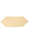Special Design Decorative Cotton Fabric Decorative Circle Patterned Yellow Triangle Runner 50X150 - 4