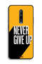 OnePlus 7 Pro Protective Case Cover Never Give Up - 2