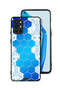 غطاء حماية لهاتف OnePlus 9R 5G بنمط شبكة أيقونات سداسية الشكل من Honeycomb