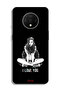 OnePlus 7T Protective Case Cover I Love You Art - 2