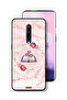 OnePlus 7 Pro Protective Case Cover Three Hearts On Book Artwork
