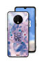 غطاء حماية لهاتف OnePlus 7T بتصميم خاتم زهور الحب