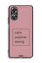 Oppo A17 Protective Case Cover Calm Positive Strong - 2