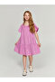 Square Collar Girl's Dress