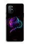 غطاء حماية لهاتف OnePlus 8T 5G، رسم فني رقمي بسيط عالي الدقة - 2