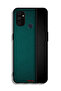 غطاء حماية جلدي بنمط هندسي لهاتف OnePlus Nord N100 - 2