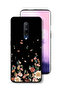 OnePlus 7 Pro Protective Case Cover Small Flowers In Bottom