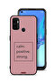 Oppo A32 Protective Case Cover Calm Positive Strong