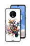 OnePlus 7T Protective Case Cover Owl Abstract Art
