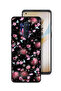 غطاء حماية لهاتف OnePlus 8 Pro برسومات قلوب وأزهار صغيرة