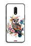 OnePlus 7 Protective Case Cover Owl Abstract Art - 2