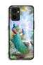 غطاء حماية لهاتف Oppo Reno7 SE 5G بنقشة الطاووس - 2