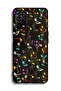Oppo A55 4G Protective Case Cover Music Fabric Pattern - 2
