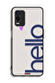 Oppo K9x Protective Case Cover Hello - 2