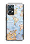 Oppo Reno7 Pro 5G Protective Case Cover World Map - 2