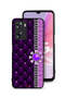 Oppo A77s Protective Case Cover Glitter Hearts