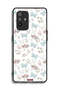 غطاء حماية لهاتف Oppo A95 5G بطبعة أرنب وفراشات - 2