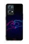 Oppo Reno7 Pro 5G Protective Case Cover Touching Hand Making Heart - 2
