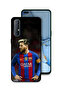 غطاء حماية لهاتف Oppo Reno3 Pro 4G ميسي برشلونة