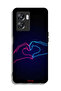 Oppo A57 5G Protective Case Cover Touching Hand Making Heart - 2