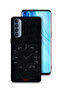 غطاء حماية لهاتف Oppo Reno4 Pro 4G بتصميم ساعة رياضية
