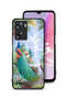 غطاء حماية لهاتف Oppo A77s بنقشة الطاووس