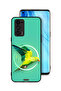 غطاء حماية لهاتف Oppo Reno6 Pro Plus 5G بطبعة فن تجريدي ببغاء
