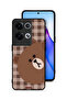 غطاء حماية لهاتف Oppo Reno8 Pro Plus 5G بتصميم دب تيدي