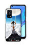 Oppo A55 4G Protective Case Cover Moon Clouds Town Art
