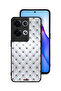 غطاء حماية لهاتف Oppo Reno8 Pro Plus 5G مطبوع عليه دبابيس على القماش