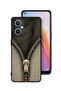 غطاء حماية بنمط سحاب لهاتف Oppo A96 5G (الصين)