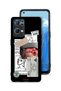 غطاء حماية لهاتف Oppo Reno7 Pro 5G بملصق لطيف