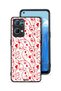 غطاء حماية لهاتف Oppo Reno7 Pro 5G بنقشة قلوب