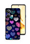 غطاء حماية لهاتف Oppo Reno9 Pro Plus 5G بنقشة قلوب داجا