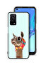 غطاء حماية لهاتف Oppo A55 4G، لون جمل أنيق وجذاب