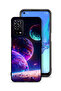 غطاء حماية لهاتف Oppo A55 4G بنقشة كوكبية