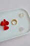 Little Finger Ring Quadrilateral Model with Zircon Stone - 2