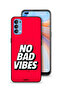 Oppo Reno4 4G Protective Case Cover No Bad Vibes