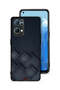 غطاء حماية لهاتف Oppo Reno7 Pro 5G بنقشة مربعات على القماش